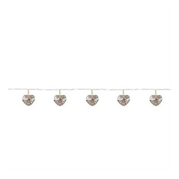 Markslöjd 703174 - Ghirlandă LED MILLA, 10 LED, 3 x AA, 2,1 m, alb cald