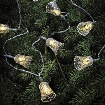 Markslöjd 703237 - LED Ghirlandă de Crăciun BELL 10xLED 2,1m