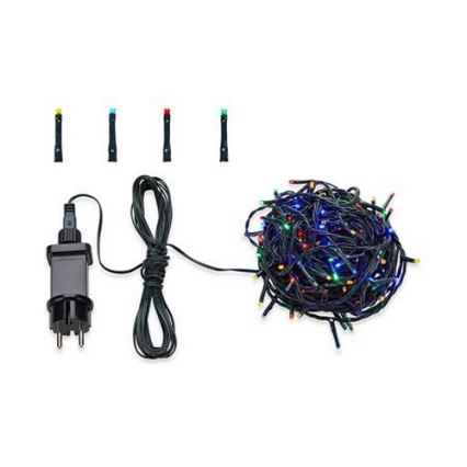 Markslöjd 703358 - Instalație LED pentru exterior SKEN, 80 LED-uri, 13 m, IP44, multicoloră