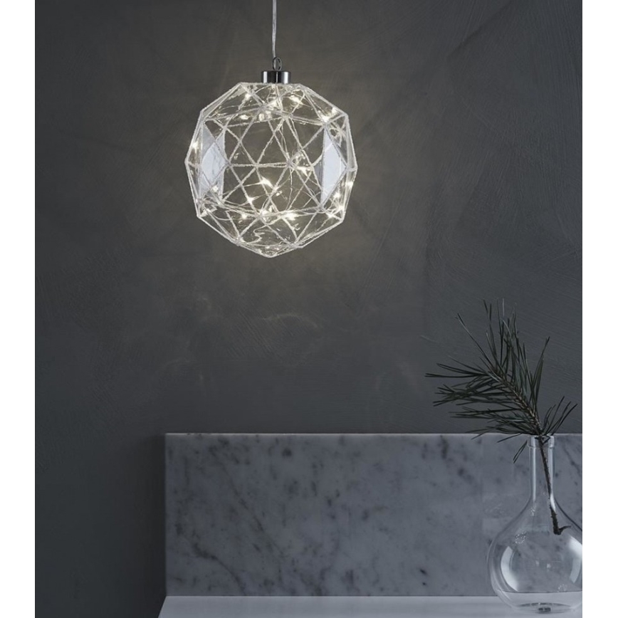 Markslöjd 703837 - Decorațiune crăciun 20xLED/0,6W/3xAA