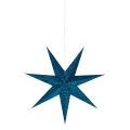 Markslöjd 705487 - Decorațiune de crăciun VELOURS 1xE14/6W/230V 75 cm albastru