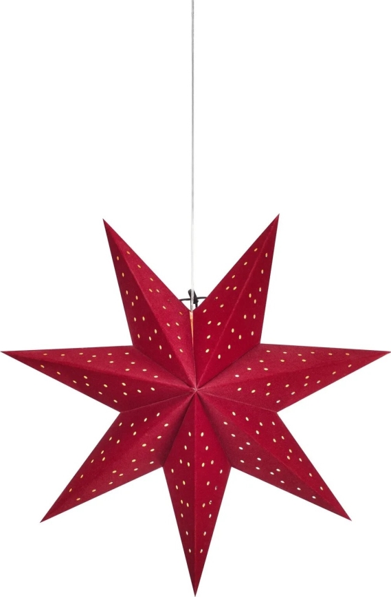 Markslöjd 705608 - Decorațiune de Crăciun LED BLINK LED/0,2W/3xAA, Ø 45 cm, roșie