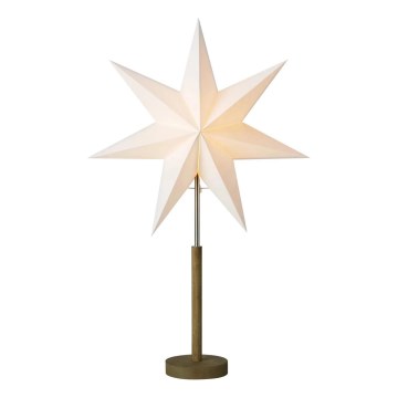 Markslöjd 706214 - Decorațiune de Crăciun SPERANZA, 1xE14/6W/230V, Ø45 cm, pin/crem