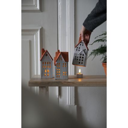 Markslöjd 706351 - Set de 3 decorațiuni de Crăciun LED reîncărcabile, reglabile MOLTON LED/0,1W/3,7V 150 mAh + telecomandă
