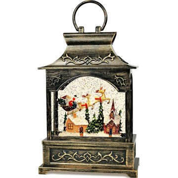 Markslöjd 706446 - Decorațiune LED de Crăciun VIXEN LED/0,5W/3xAA bronz/patină