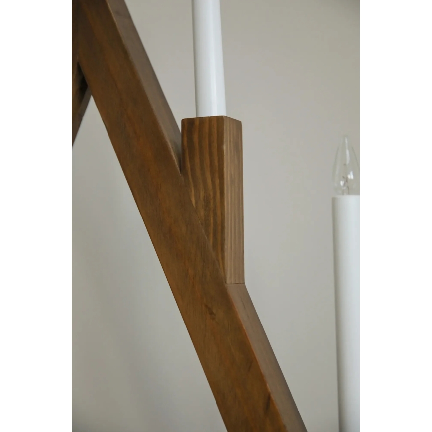 Markslöjd 706471 - Sfesnic de Crăciun BJURFORS 5xE10/3W/230V pin/maro