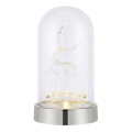 Markslöjd 706528 - decorațiune de Crăciun cu LED ISLA LED/0,06W/3xAA crom lucios/ren