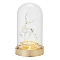 Markslöjd 706529 - Decorațiune LED de Crăciun ISLA LED/0,06W/3xAA alamă/ren