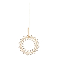 Markslöjd 706558 - LED decorațiune de Crăciun ARIA LED/3,12W/2xAA aurie