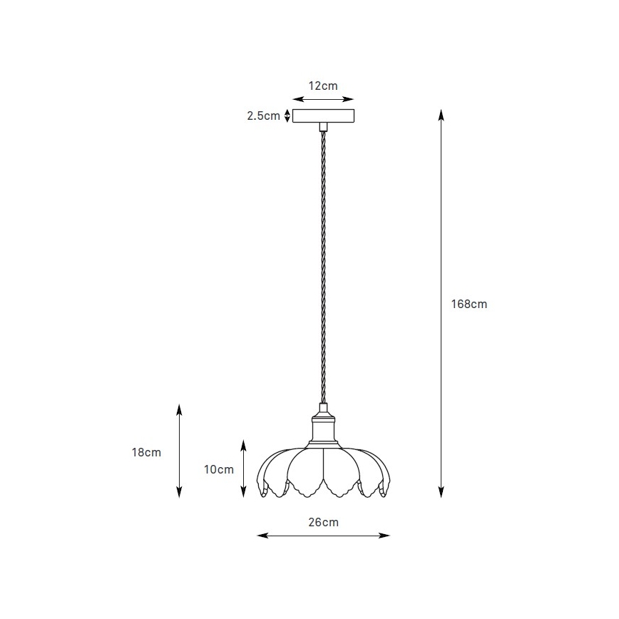 Markslöjd KURAGE 109177 - Pendul suspendat pe cablu, 1xE27/40W/230V, alamă/verde fumuriu