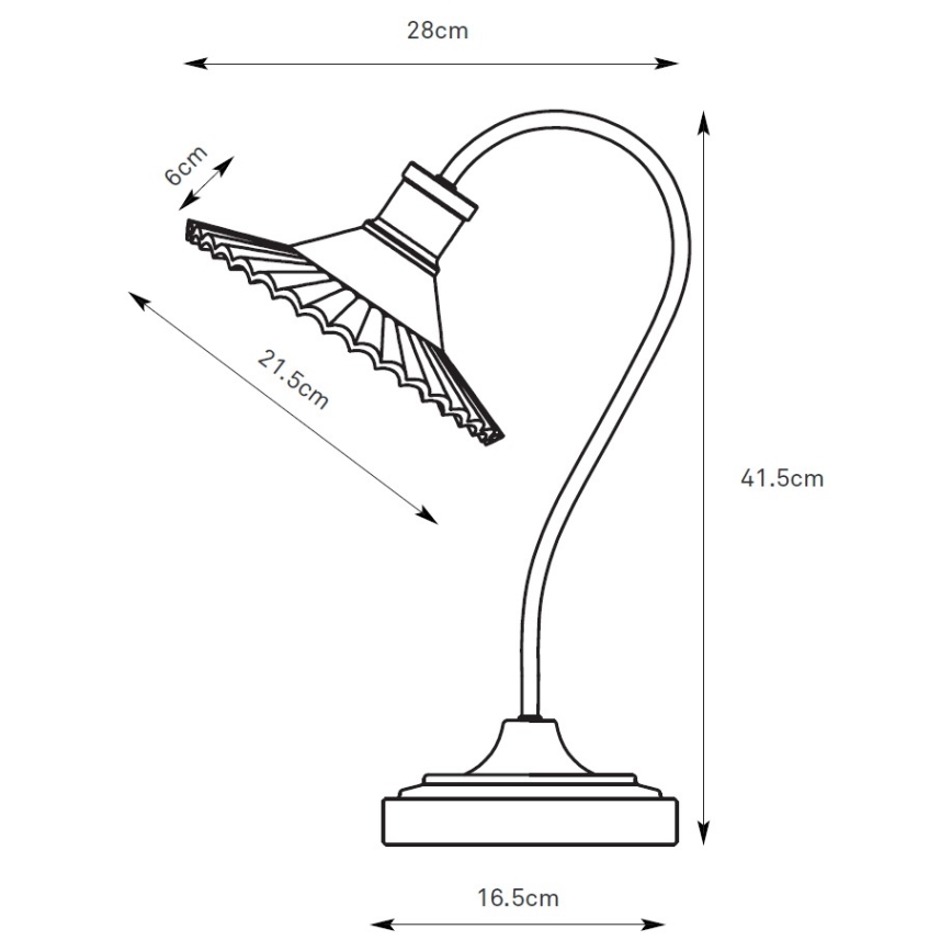 Markslöjd NOVIA 109151 - Lampă de masă 1xE27/60W/230V, negru/gri fumuriu