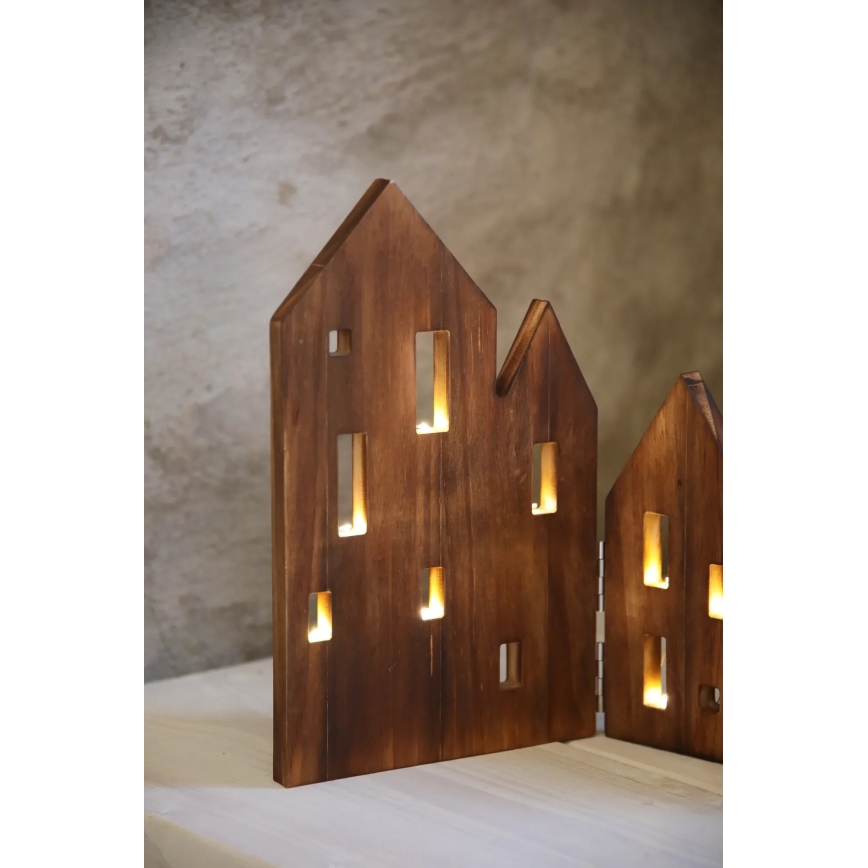 Markslöjd VIEW 706212 - Decorațiune LED de Crăciun, LED/0,9W/230V, pin/maro