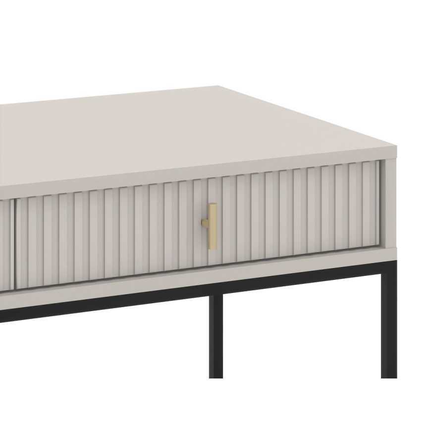 Masă consolă SUE, bej/cașmir