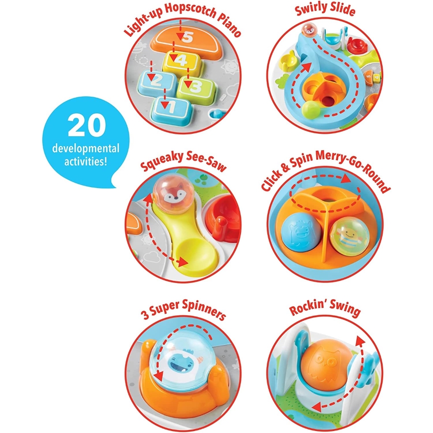 Masă de activități pentru copii EXPLORE&MORE Skip Hop