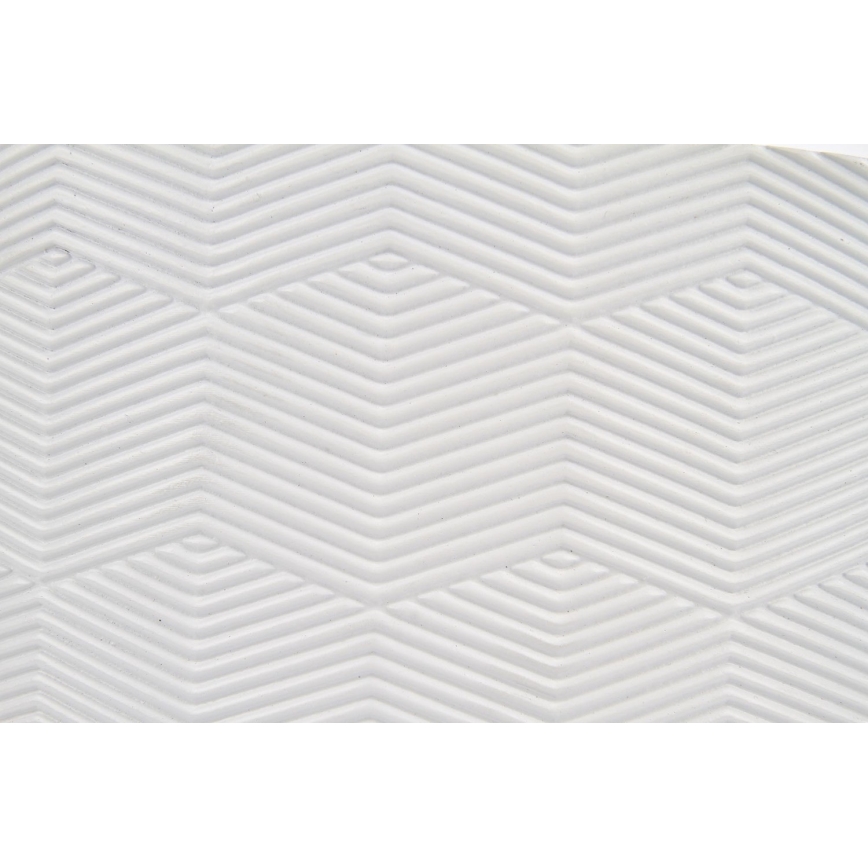 Masă de cafea AURA 45x38 cm alb/negru/bej