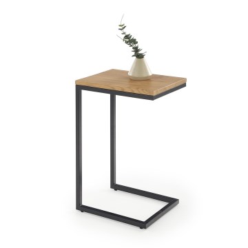 Masă de cafea AURIA, stejar/negru