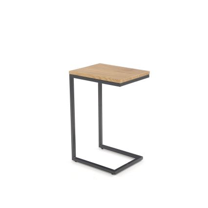 Masă de cafea AURIA, stejar/negru