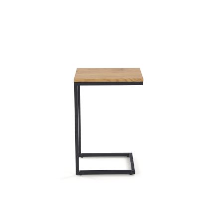 Masă de cafea AURIA, stejar/negru