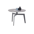 Masă de cafea BALANCE, diametru 60 cm, gri/antracit