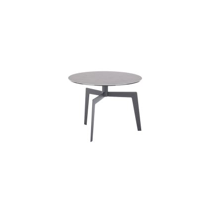 Masă de cafea BALANCE, diametru 60 cm, gri/antracit