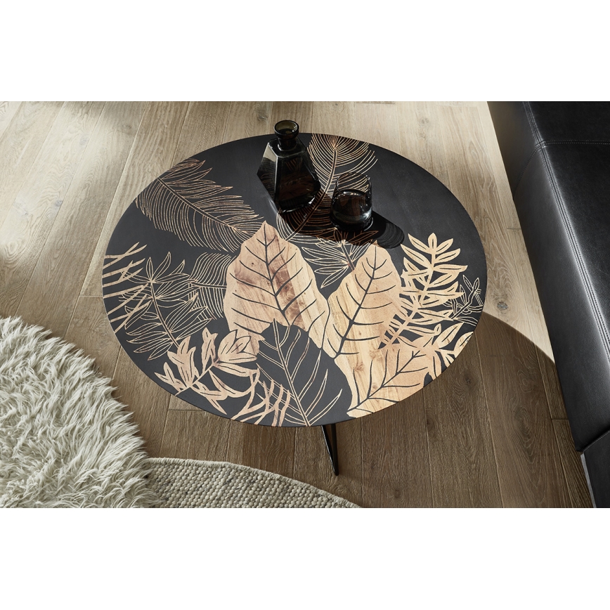 Masă de cafea BRAVON din lemn de mango