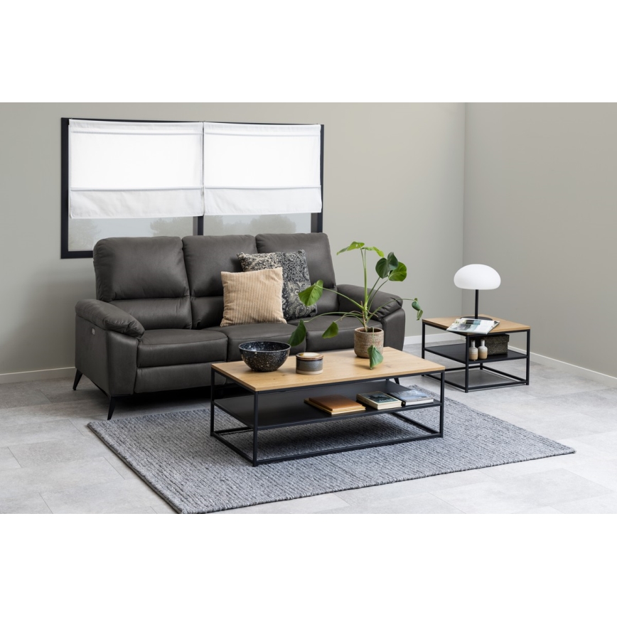 Măsuță de cafea CORA stejar/negru