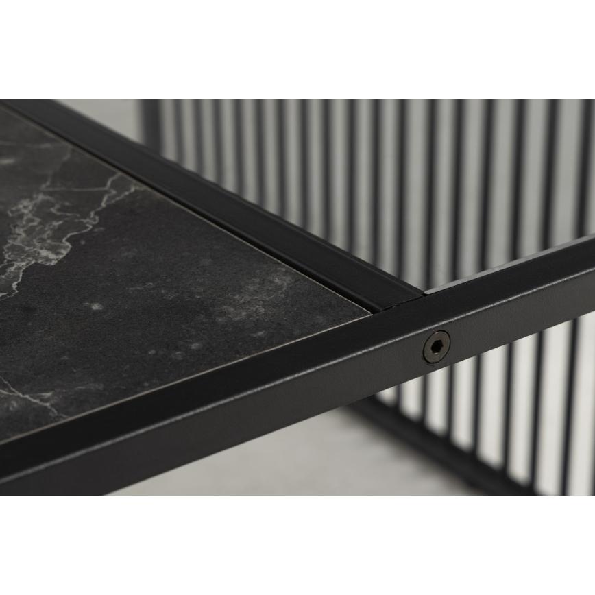 Masă de cafea DEVIN neagră