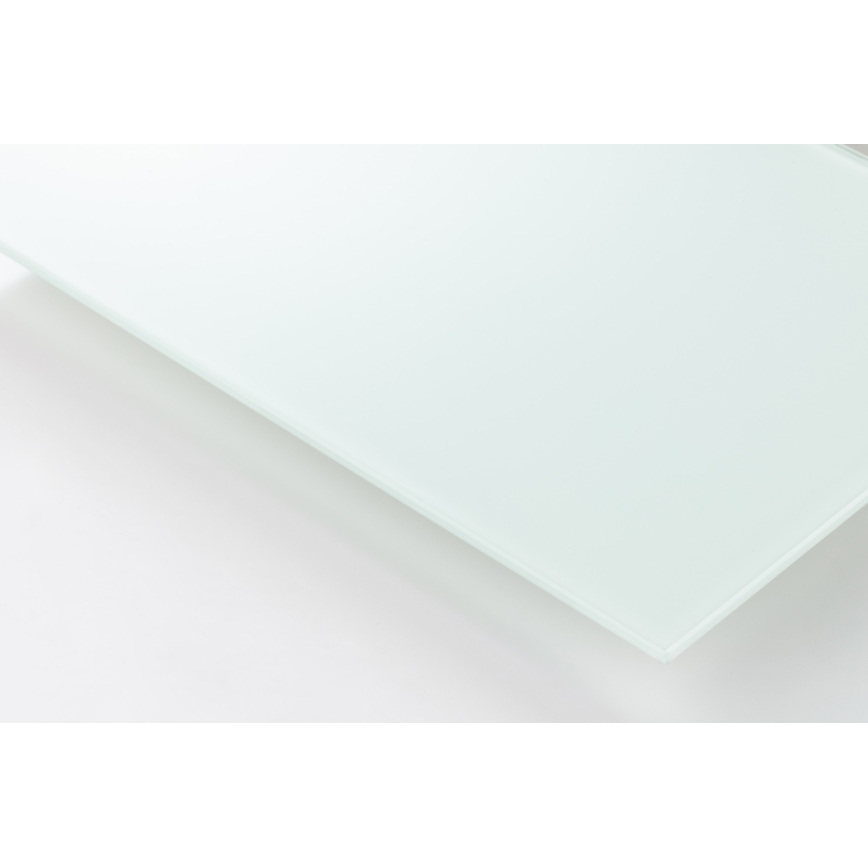 Masă de cafea ENZO cu blat rabatabil și mecanism de ridicare, 110 x 60 cm, alb/stejar sonoma