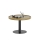 Masă de cafea FOCUS Ø 60 cm stejar/negru