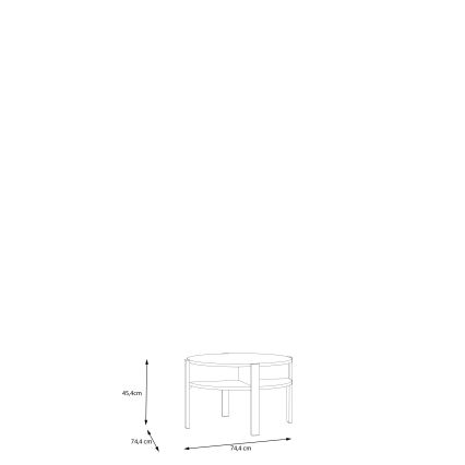 Masă de cafea INAR maro