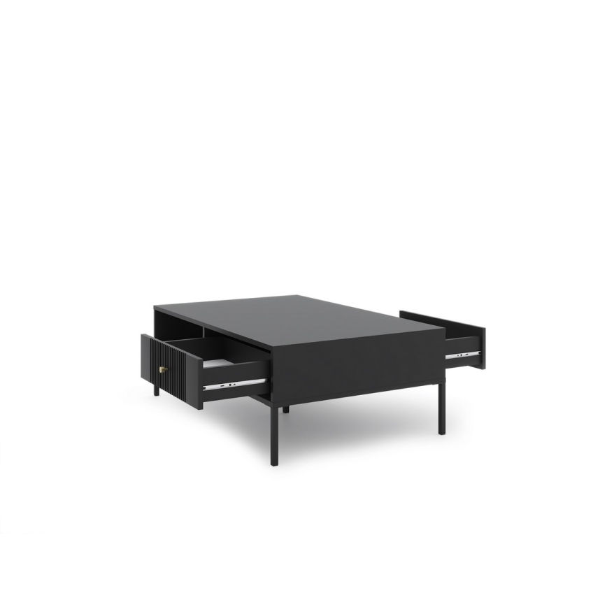 Masă de cafea LUE, neagră