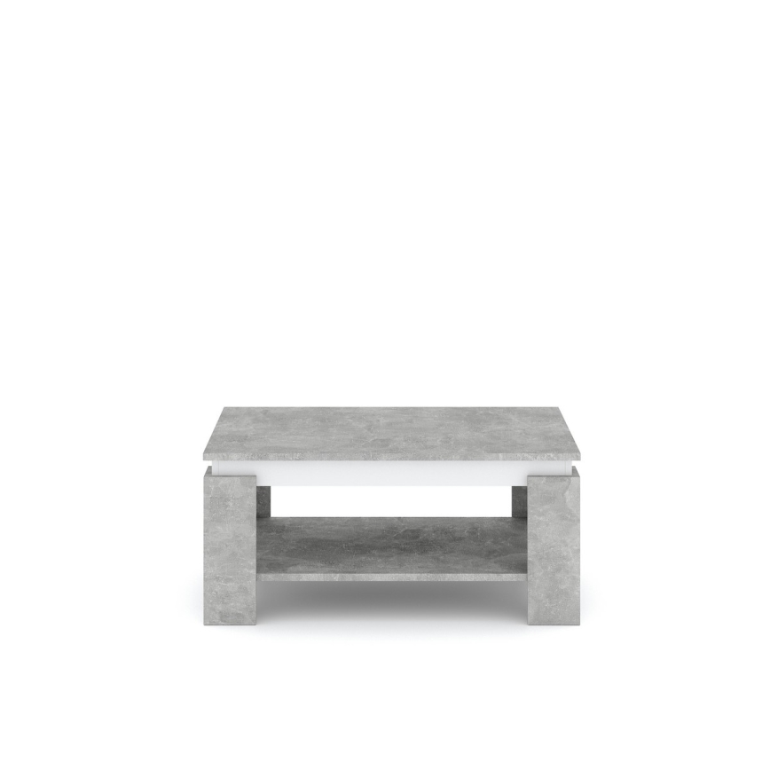 Masă de cafea LUNO gri beton/antracit