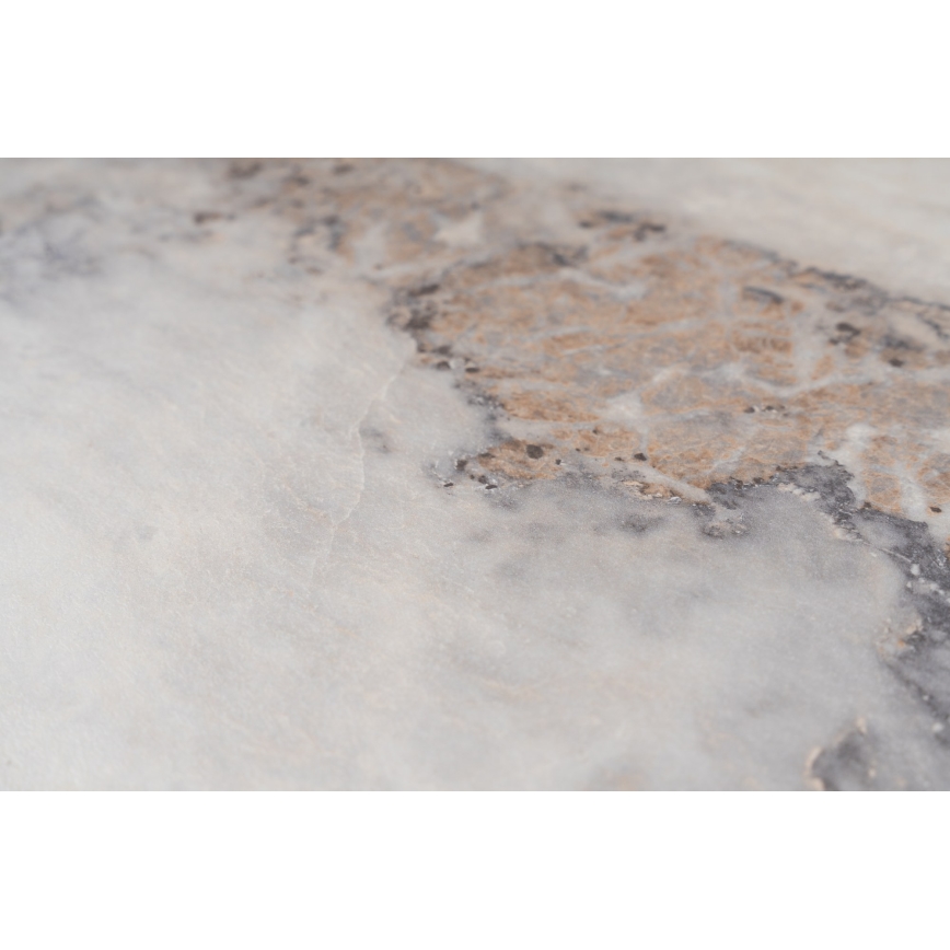 Masă de cafea PRIZMA, 35 x 90 cm, decor marmură