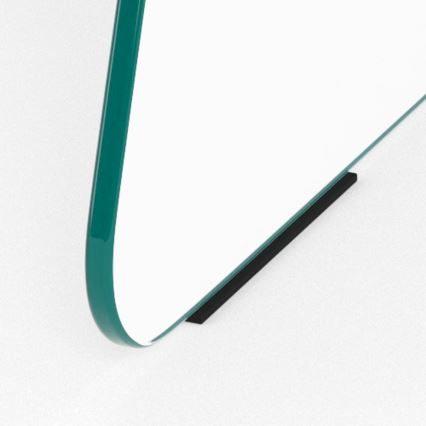 Masă de cafea SANOS, 80 cm, transparentă