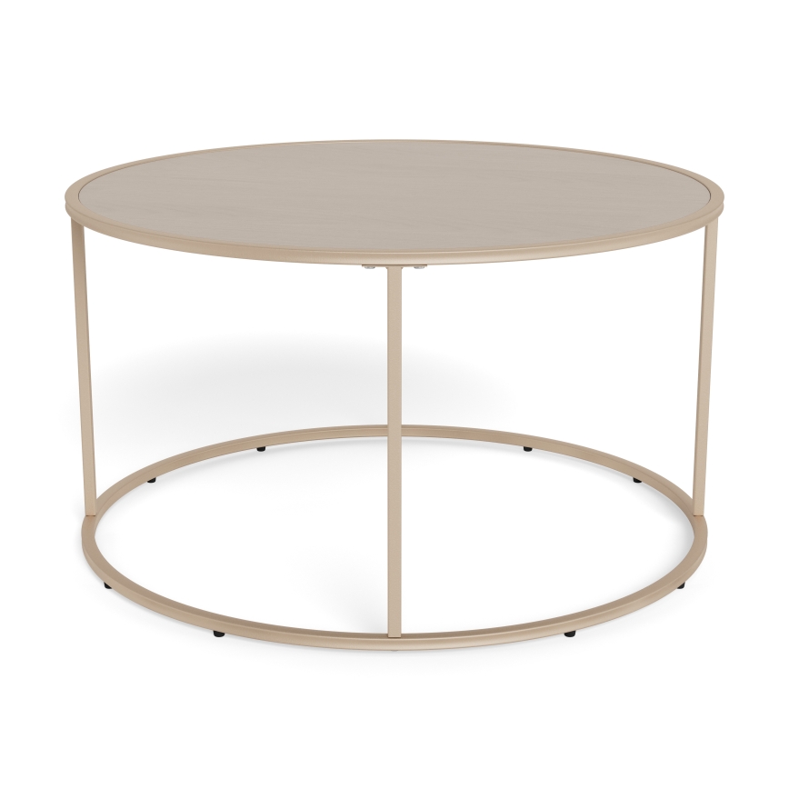 Masă de cafea SARON, Ø 80 cm, gri