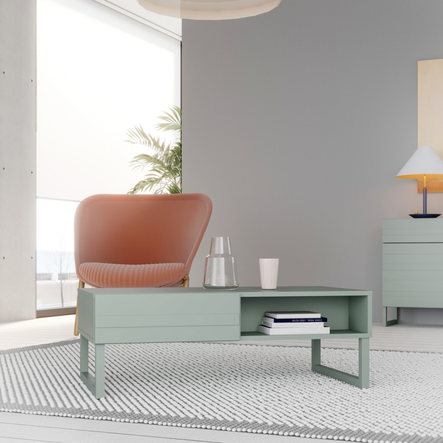 Masă de cafea TARO verde