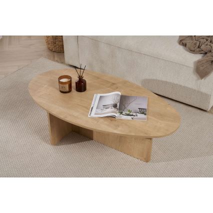 Masă de cafea VERUM 120x65 cm stejar
