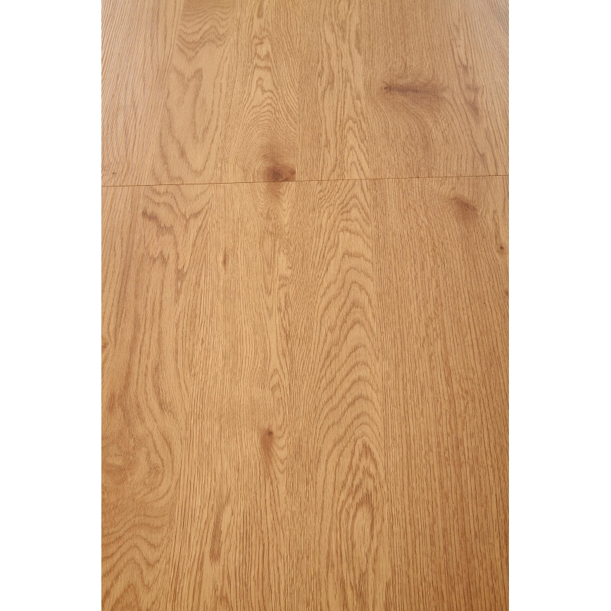 Masă de dining BALNOR, stejar/negru