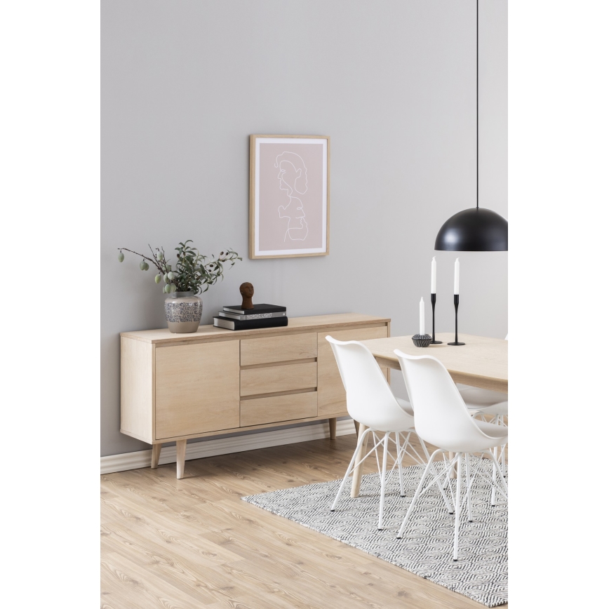 Masă de dining BERG din stejar