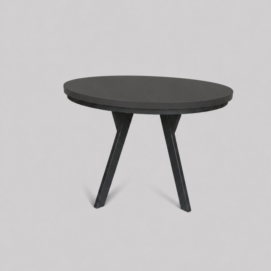 Masă de dining extensibilă CENTRO 100/140x77 cm, neagră