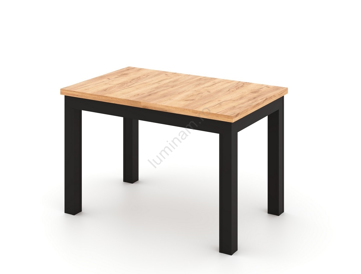 Masaoページ Masă de dining extensibilă DOO 120/160 x 75 cm, stejar Artisan