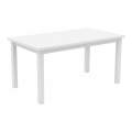 Masă de dining extensibilă LIAM albă