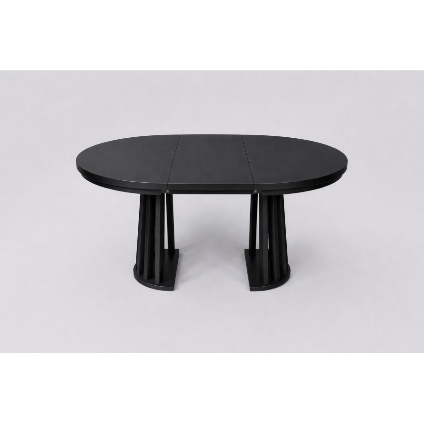 Masă de dining extensibilă NEXUS 100/140x77 cm neagră