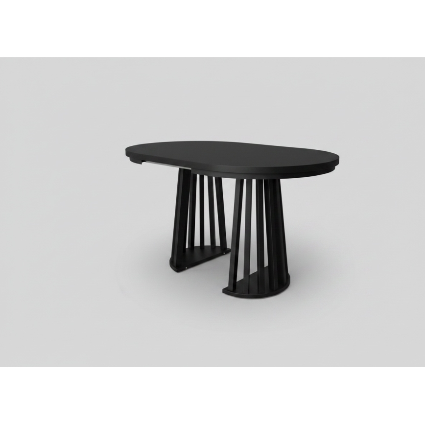 Masă de dining extensibilă NEXUS 100/140x77 cm neagră