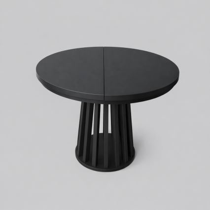 Masă de dining extensibilă NEXUS 100/140x77 cm neagră