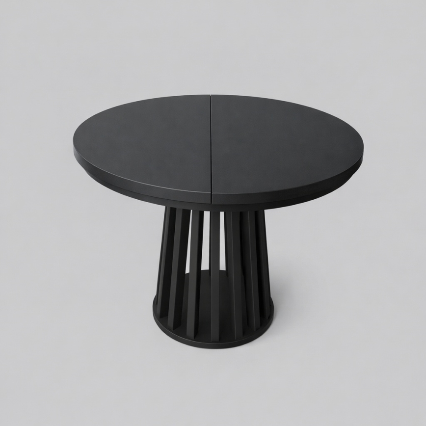Masă de dining extensibilă NEXUS 100/140x77 cm neagră
