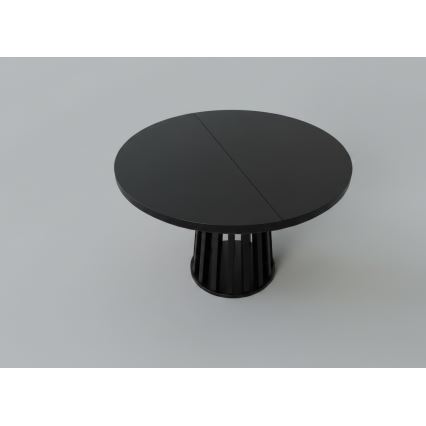 Masă de dining extensibilă NEXUS 100/140x77 cm neagră