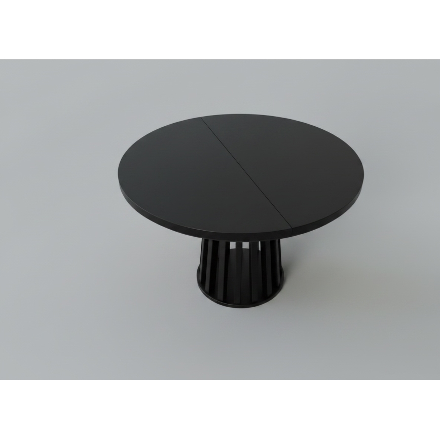 Masă de dining extensibilă NEXUS 100/140x77 cm neagră