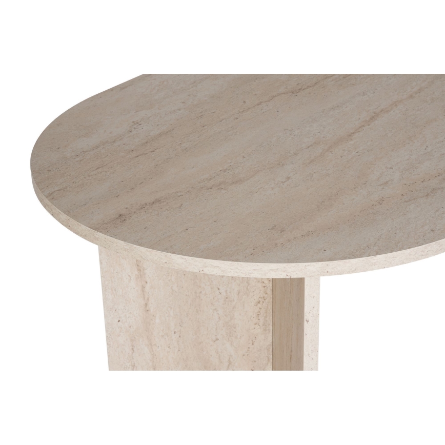Masă de dining NEL 180x90 cm bej