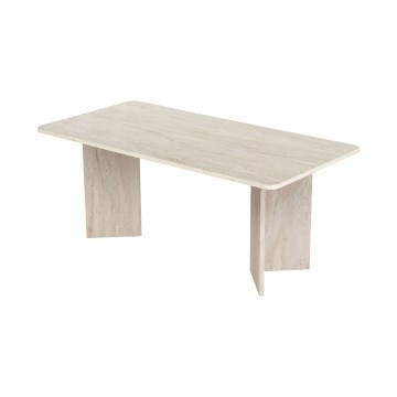 Masă de dining NEL 180x90 cm, bej